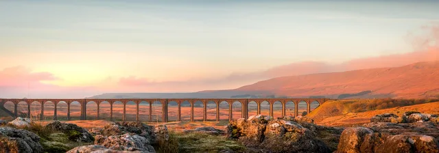 ribblehead viaduct, viaduct, bridge, ribblehead, yorkshire dales, yorkshire, sunrise, architecture, travel, dales, transportation, britain, historic, nature, landscape, england, uk, moorland, landmark, countryside, structure, whernside. How to find UK travel creators on Instagram for campaigns