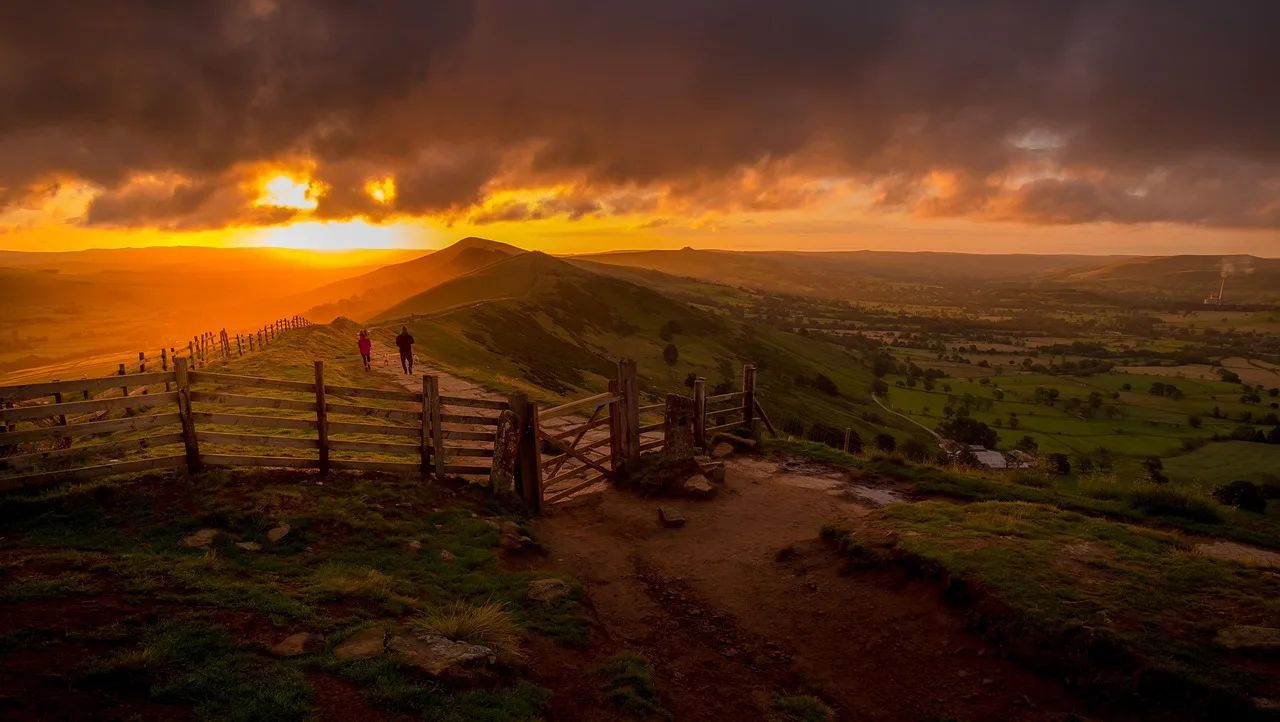 mam tor, famous gate, peak district, derbyshire, england, landscape, countryside, mood, summer, scenic, peak, district, hills, tourism, landmark, hiking, golden hour, sunrise, golden light, nature, outdoor, clouds, mam tor, peak district, peak district, peak district, peak district, peak district, derbyshire