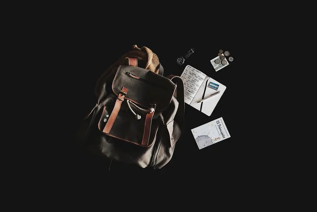 backpack, book, travel bag, notebook, backpacking, contents, travel, journey, flat lay, studio photography, still life, backpack, backpack, backpack, backpack, backpack. Travel creator outreach email templates for UK brands, with PECR and UK GDPR checks